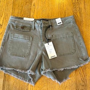 Judy Blue Mid Rise Olive Shirts